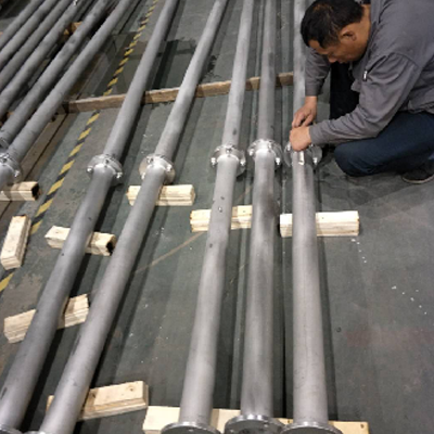 Components and piping of equipment