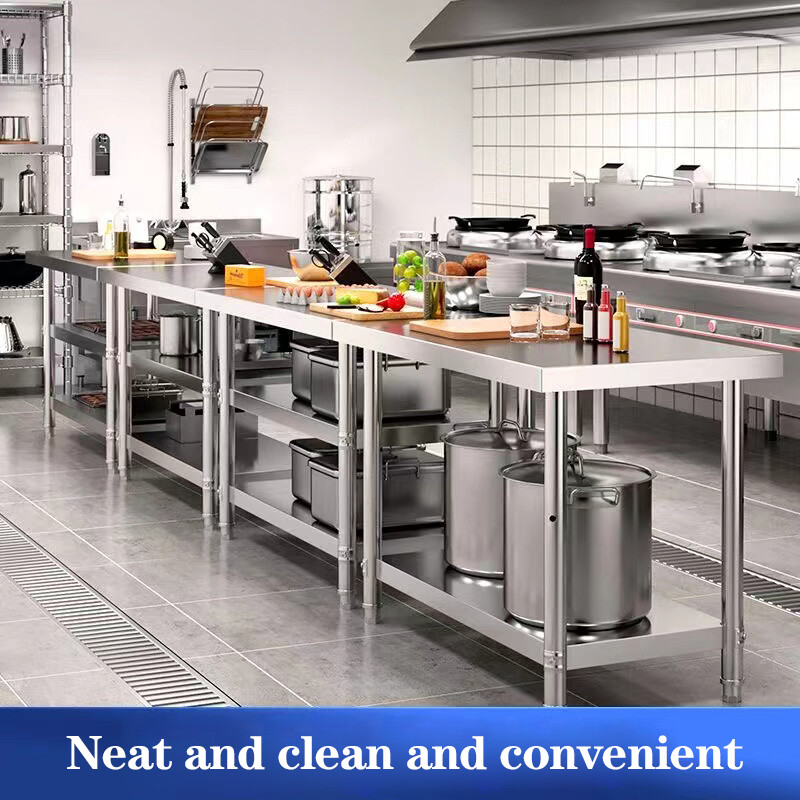 商用不锈钢台式工作台 CBWT-612-85