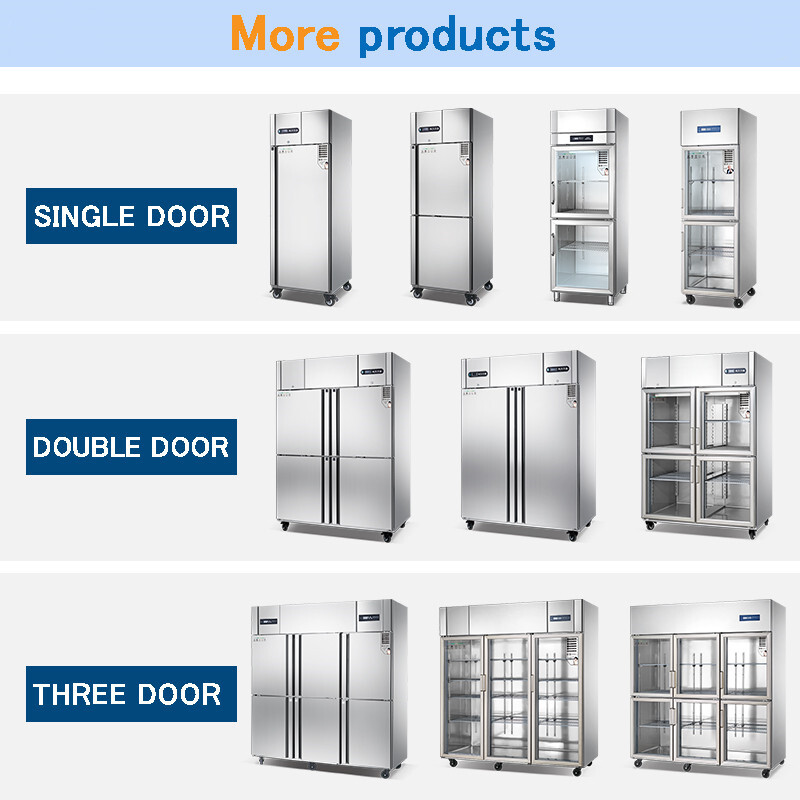 商用调味品沙拉吧三明治预制台，带冰箱 直接冷却 RCDF-B15