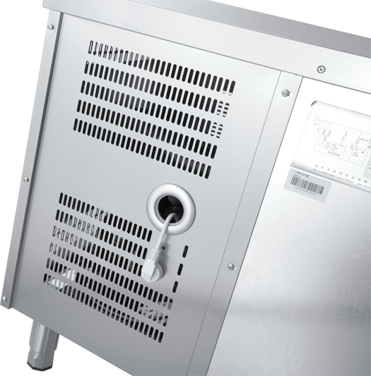 带冰箱直接冷却功能的商用冷冻不锈钢料理台 WCDG-212