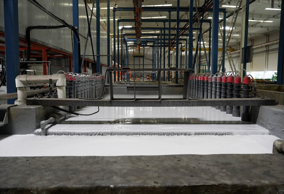 Piscina eletrostática