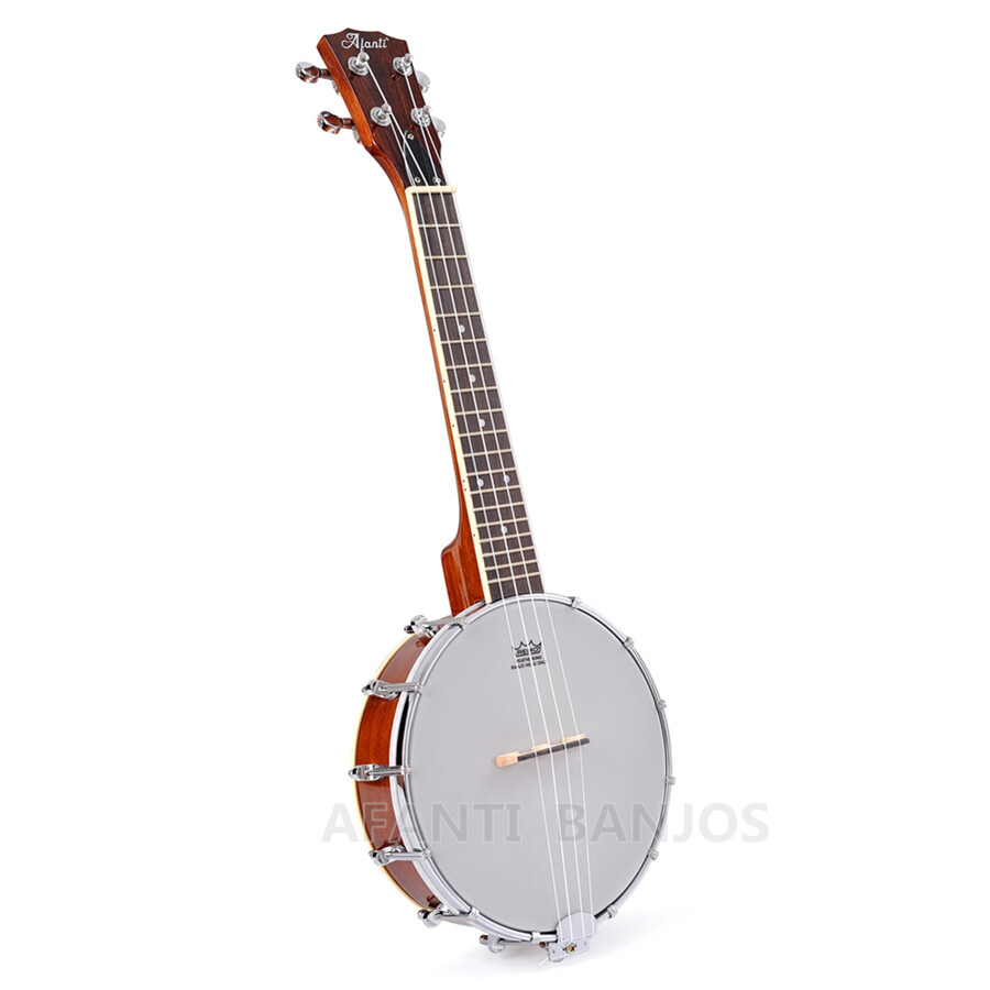 Afanti Banjo de 4 Cuerdas con Ukulele