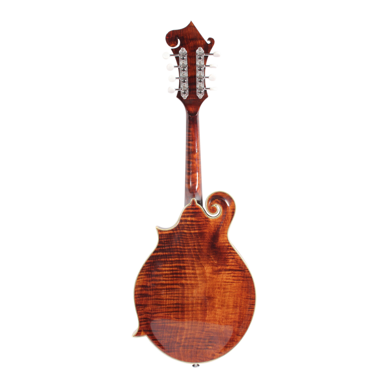 Mandolina F de arce flameado AA de alta calidad hecha a mano