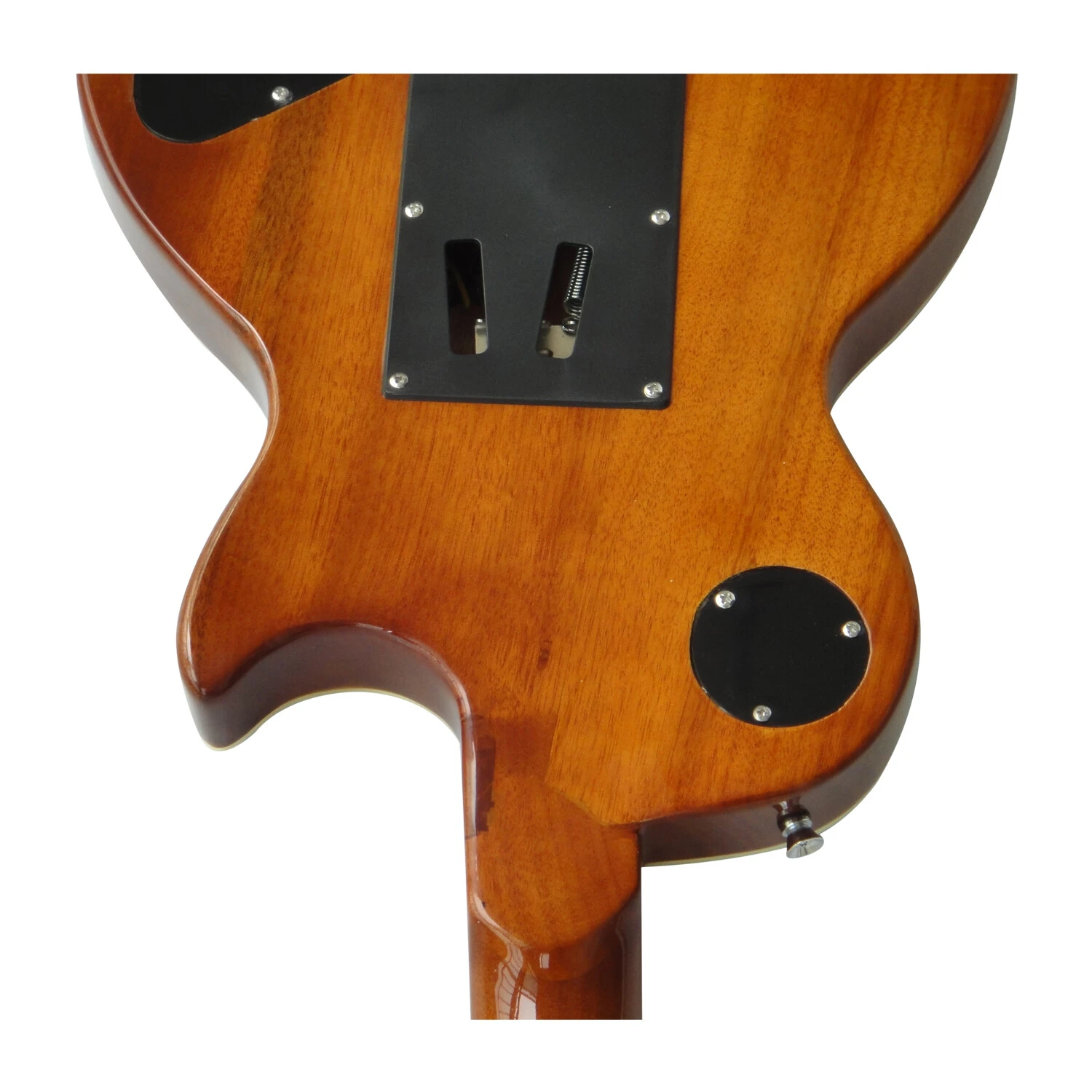Afanti Guitarra Eléctrica 22 Trastes Mano Izquierda Cuerpo de Caoba con Chapa de Arce Acolchado