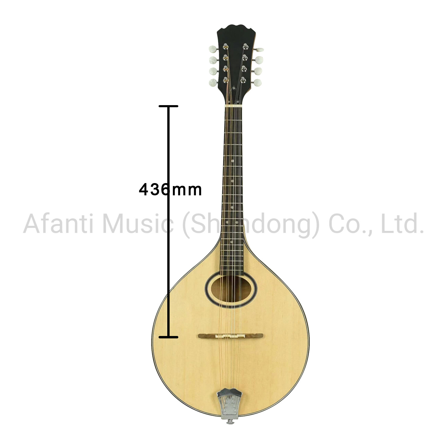 Guitarra bouzouki irlandesa con tapa de abeto personalizada