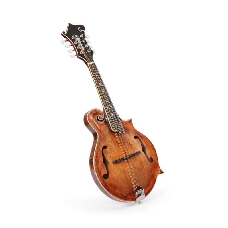 Mandolina con un bonito acabado clásico estilo F