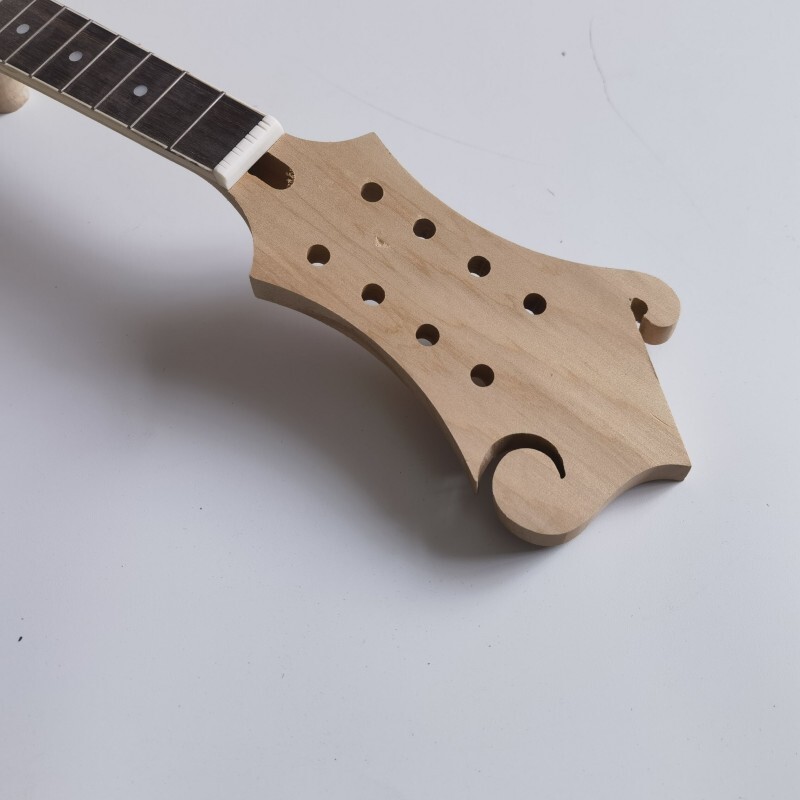 Kit de mandolina estilo F con tapa de abeto contrachapado Afanti