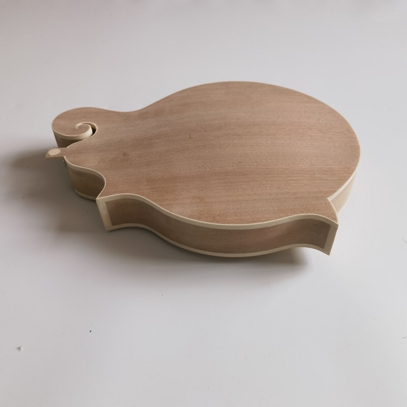 Kit de mandolina estilo F con tapa de abeto contrachapado Afanti