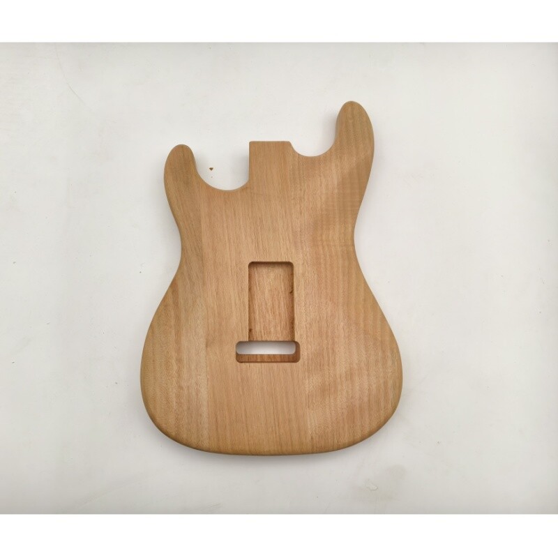 Cuerpo de repuesto para guitarra eléctrica Afanti de caoba con chapa de arce flameado