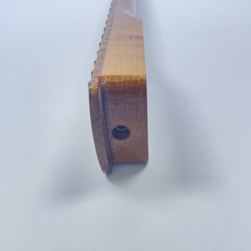 Mástil de guitarra Afanti ST de arce flameado tostado