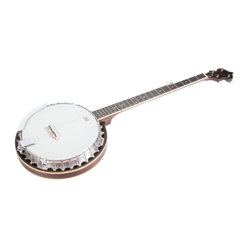 Parche de tambor Afanti Remo con aro resonador de caoba para banjo de 5 cuerdas