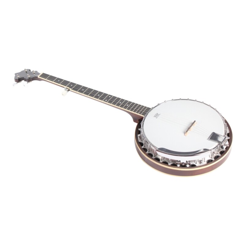 Parche de tambor Afanti Remo con aro resonador de caoba para banjo de 5 cuerdas