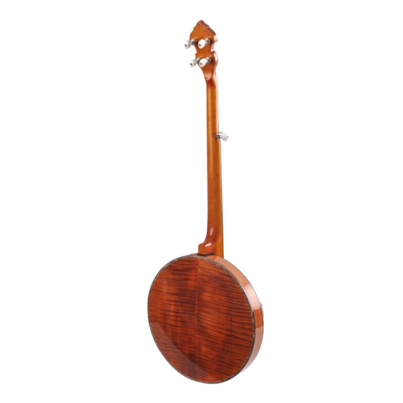 Banjo de 5 cuerdas Afanti Bronze Tone Ring Flamed Maple Resonator