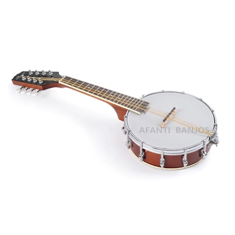 Afanti Banjo mandolina caoba de 8 cuerdas