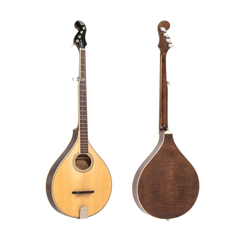 Afanti Mandola Cuerpo de Madera 5 cuerdas Banjo Banjola