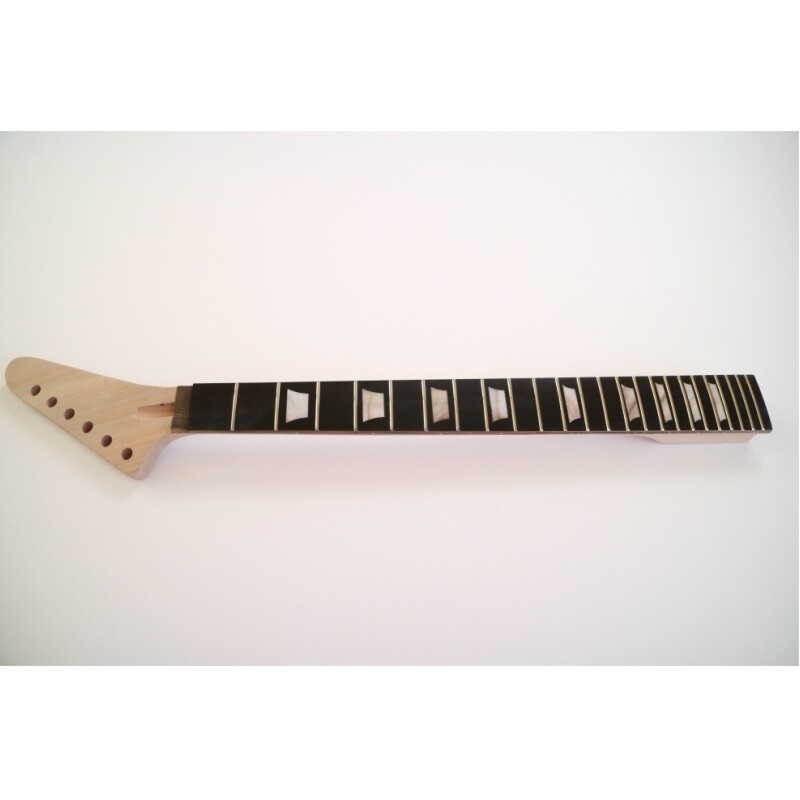 Kit de guitarra eléctrica con cuerpo de fresno Afanti y chapa de arce spalted