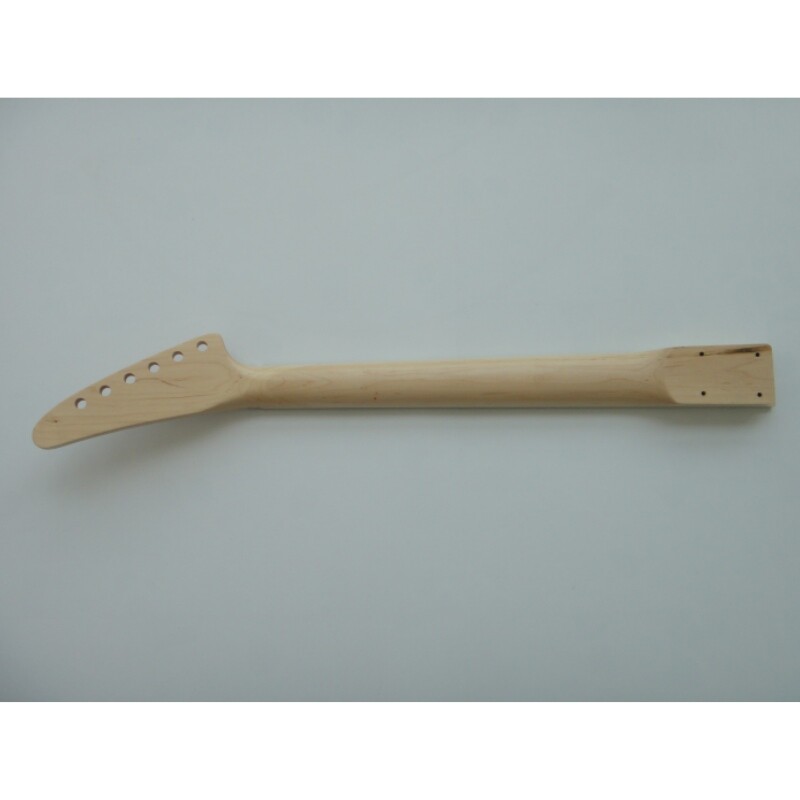 Kit de guitarra sin terminar Afanti con cuerpo de fresno, mástil de arce y diapasón de palisandro