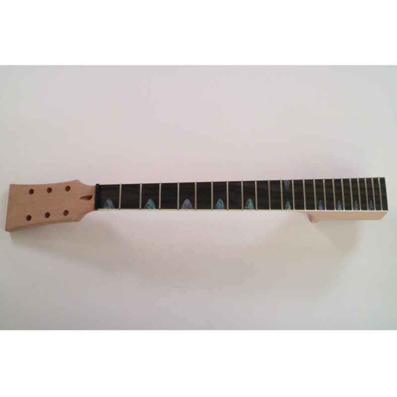 Kit de guitarra eléctrica Afanti Maple Plywood Body Hollow Unfinished