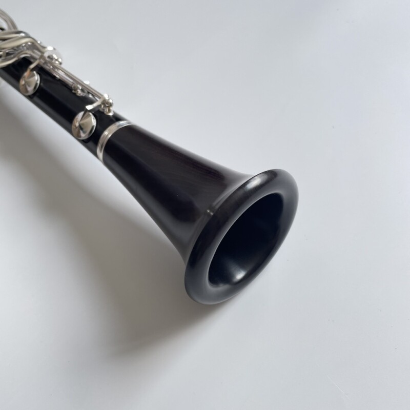 Afanti Clarinete 17 Llaves Sib Cuerpo de Ébano con Llaves Plateadas