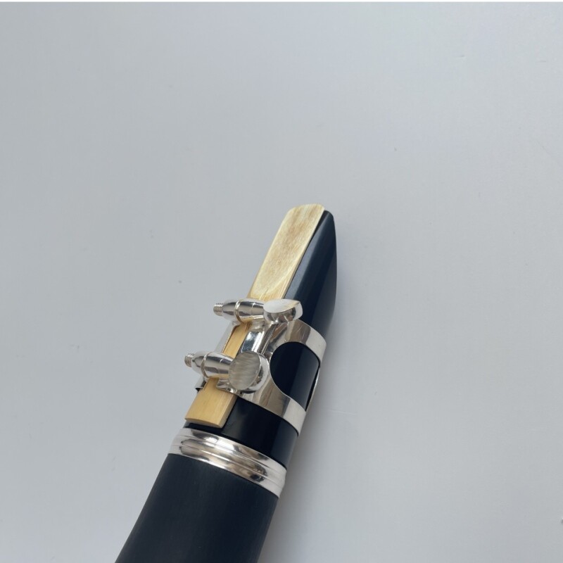 Afanti Clarinete 17 Teclas Boquilla Baquelita Cuerpo Goma Duro