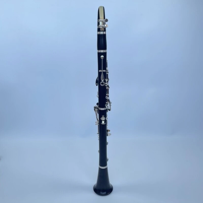 Afanti Profesional Buena Calidad 17 llaves Cuerpo de ébano Clave plateada Clarinete