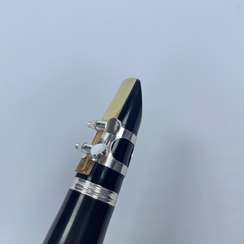 Afanti Profesional Buena Calidad 17 llaves Cuerpo de ébano Clave plateada Clarinete