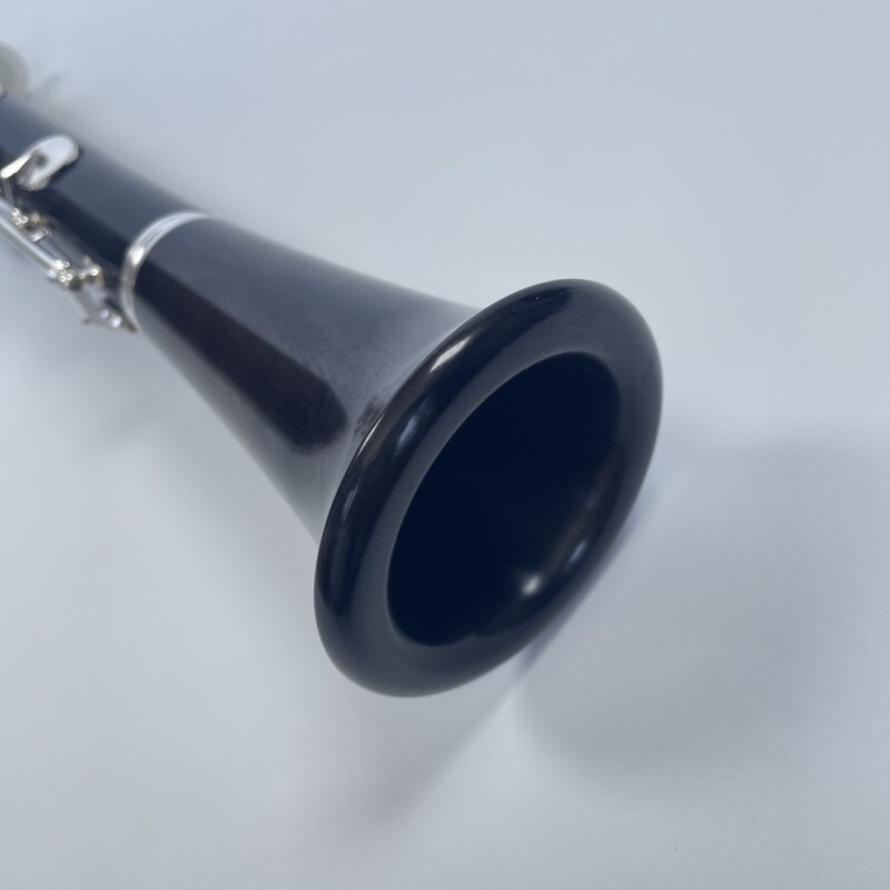 Afanti Profesional Buena Calidad 17 llaves Cuerpo de ébano Clave plateada Clarinete
