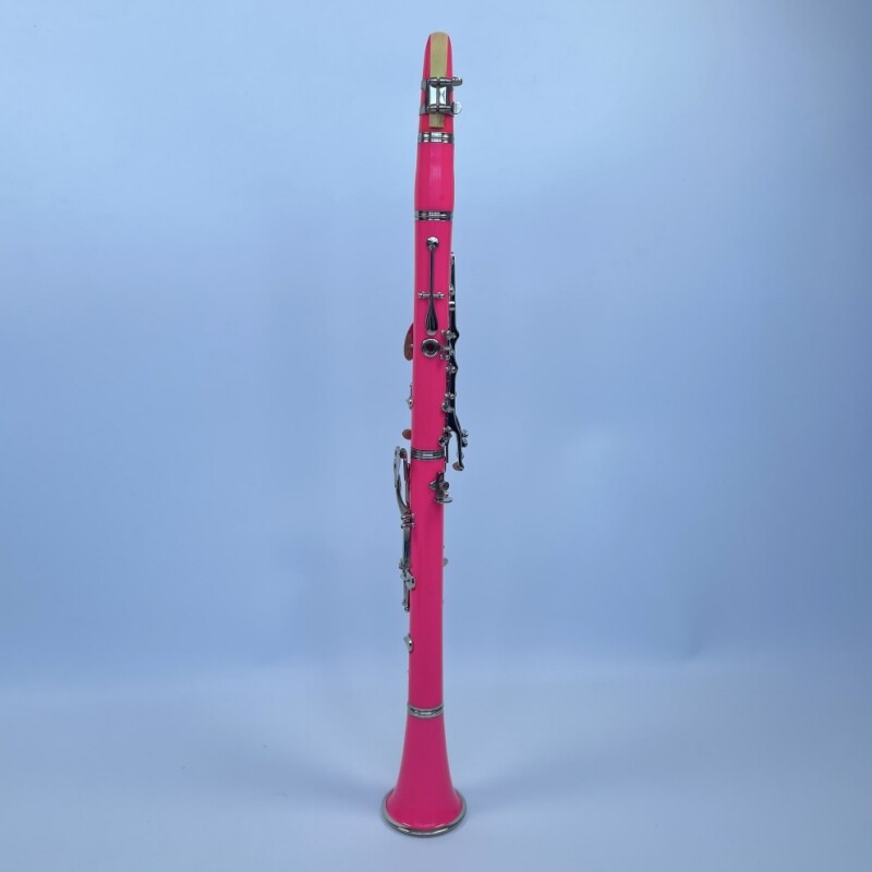 Afanti Color Rosa 17 Llaves Niquelado Clarinete para Principiantes