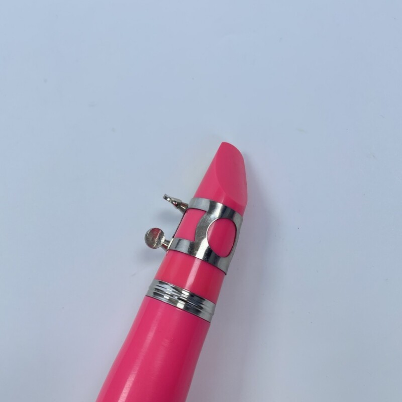 Afanti Color Rosa 17 Llaves Niquelado Clarinete para Principiantes