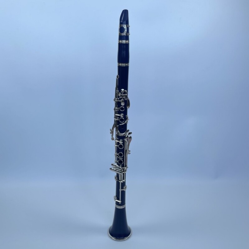 Afanti Color Azul 17 Claves Niquelado Clarinete para Principiantes