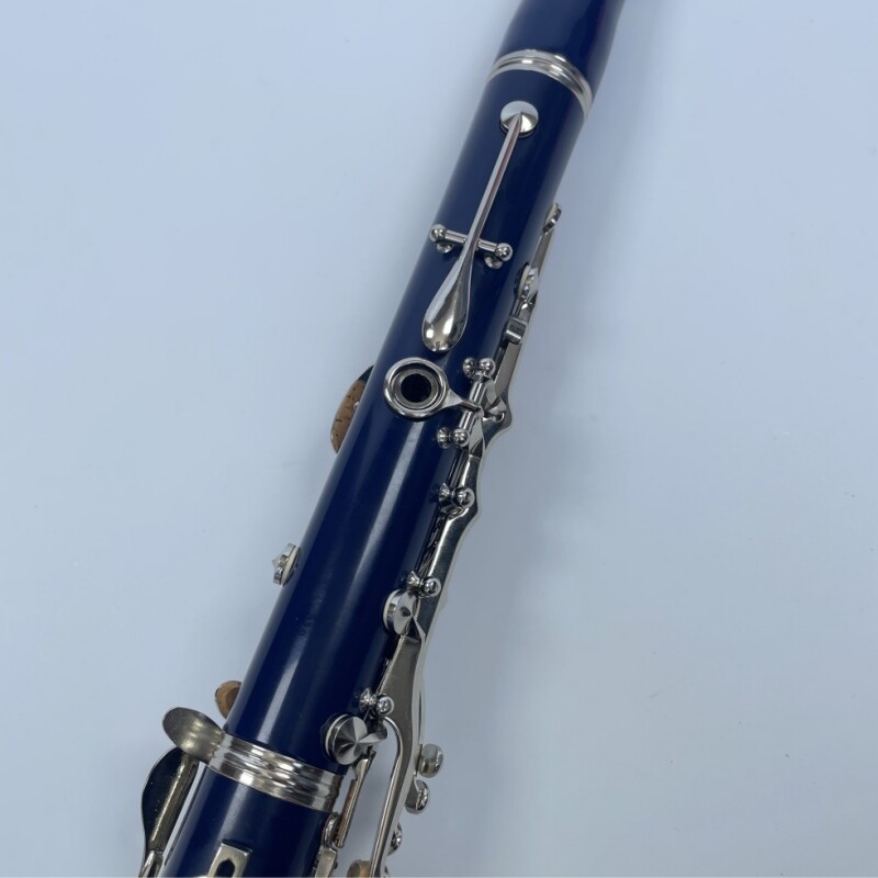Afanti Color Azul 17 Claves Niquelado Clarinete para Principiantes
