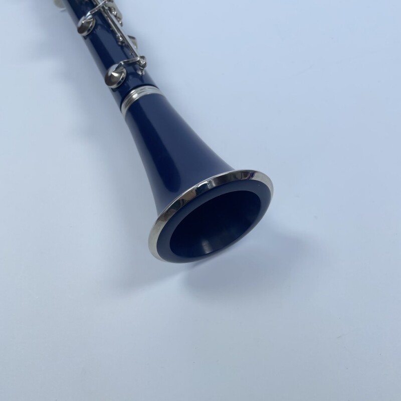 Afanti Color Azul 17 Claves Niquelado Clarinete para Principiantes