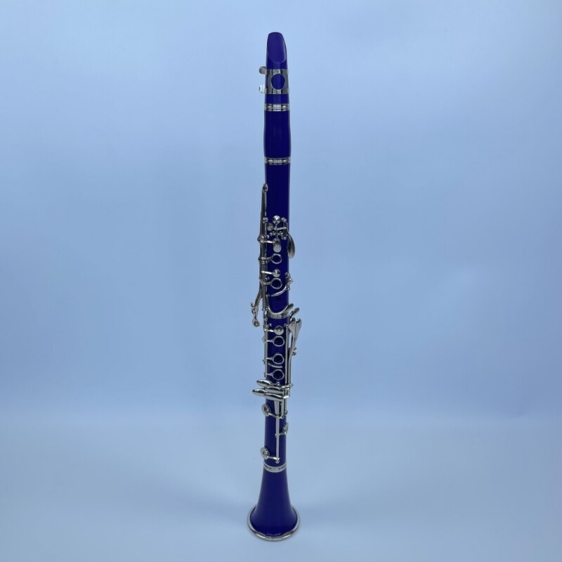 Afanti Color Púrpura 17 Sib Niquelado Claves Clarinete para Principiantes y Niños