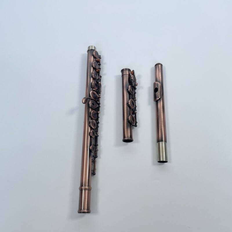 Afanti 17 Flauta Estilo Vintage Abierta Tono Do