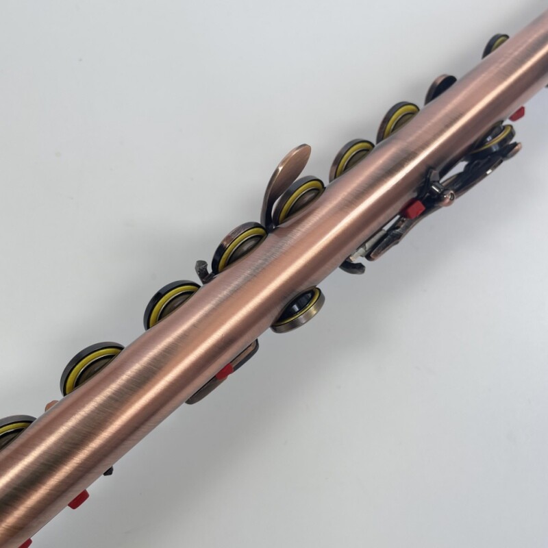 Afanti 16 Agujero Cerrado Estilo Vintage con Flauta Bronceada