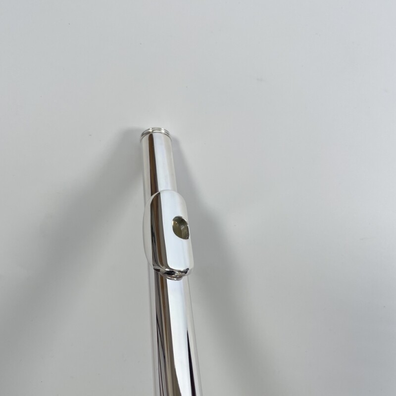 Flauta Afanti de 17 agujeros abiertos plateada con llaves francesas