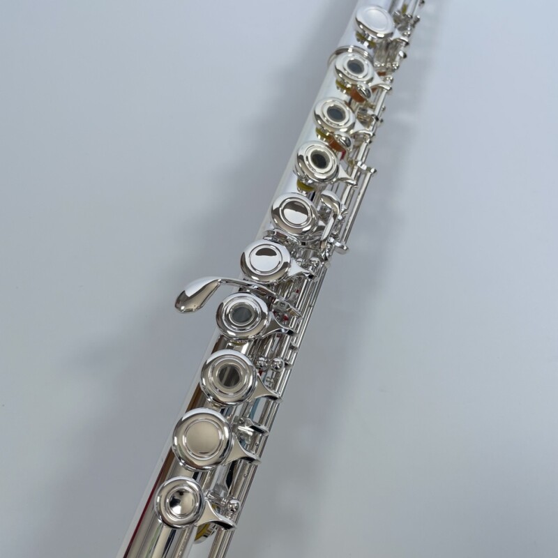 Afanti Flauta con Cuerpo de Cuproníquel y Llave Plateada de 17 Agujeros Abiertos