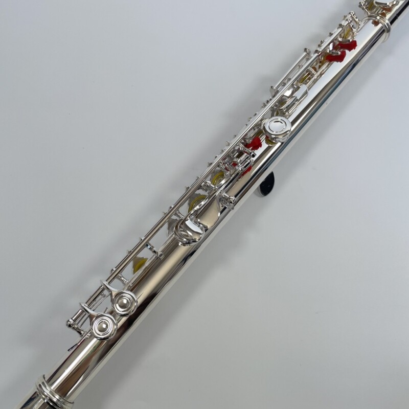 Afanti Flauta con Cuerpo de Cuproníquel y Llave Plateada de 17 Agujeros Abiertos