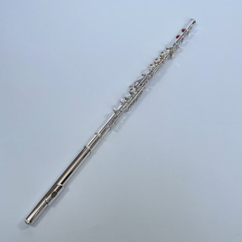 Afanti Flauta con Cuerpo de Cuproníquel y Llave Plateada de 17 Agujeros Abiertos