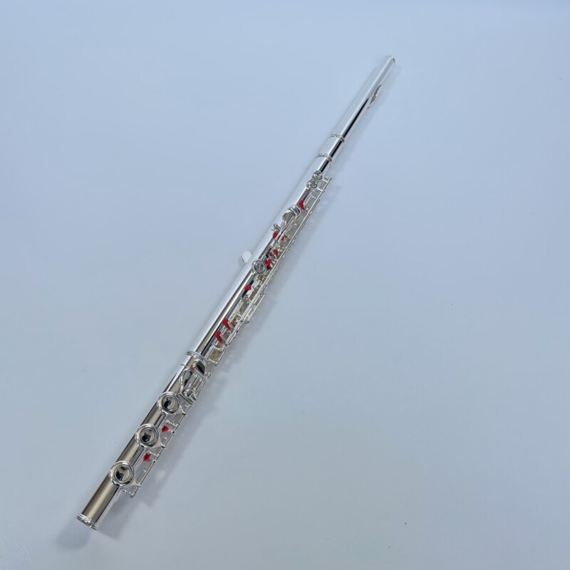 Afanti Flauta con Cuerpo de Cuproníquel y Llave Plateada de 17 Agujeros Cerrados