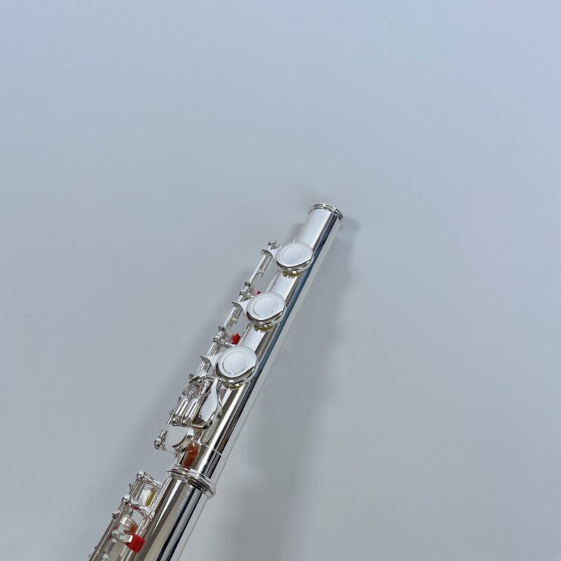 Afanti Flauta con Cuerpo de Cuproníquel y Llave Plateada de 17 Agujeros Cerrados