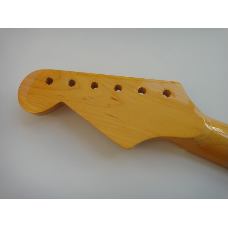 Afanti mástil de guitarra eléctrica con diapasón de arce de repuesto