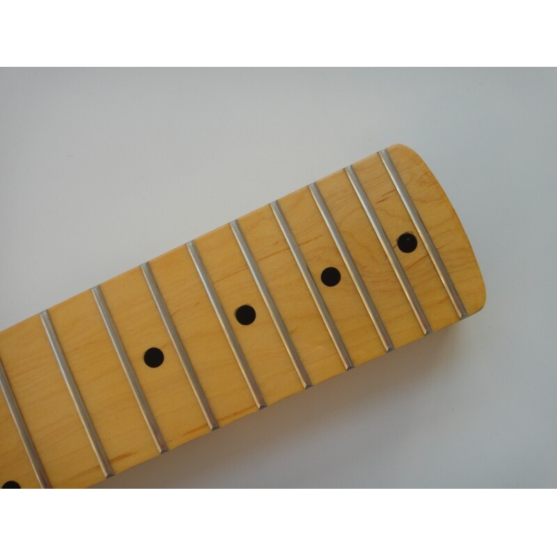 Afanti mástil de guitarra eléctrica con diapasón de arce de repuesto