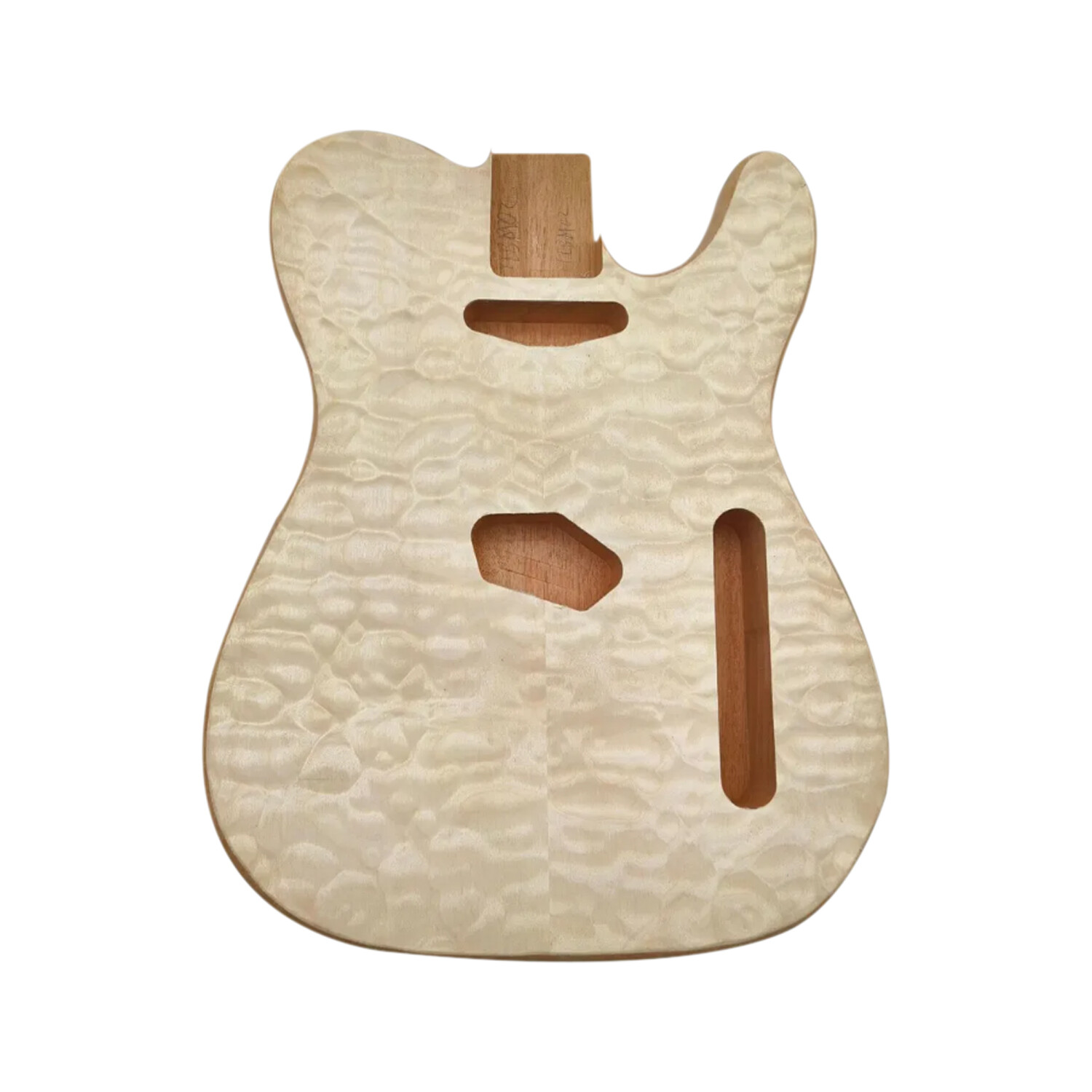Cuerpo de guitarra eléctrica Afanti de caoba con chapa de arce acolchado para guitarra estilo TL Cuerpo de guitarra eléctrica Afanti de caoba con chapa de arce acolchado para guitarra estilo TL