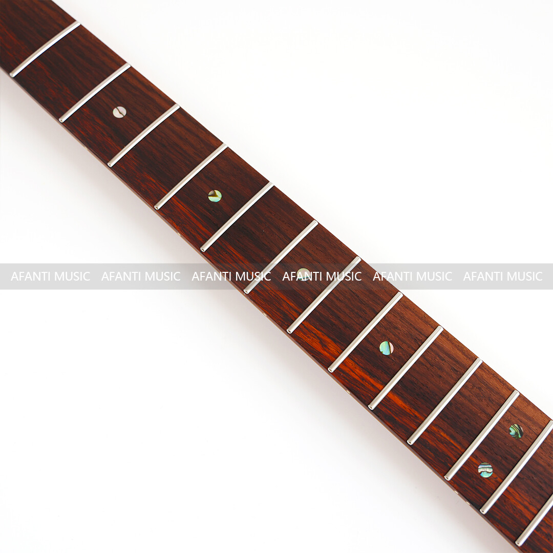 Mástil de guitarra eléctrica Afanti 22 Frets Roasted Birdseye Maple ST