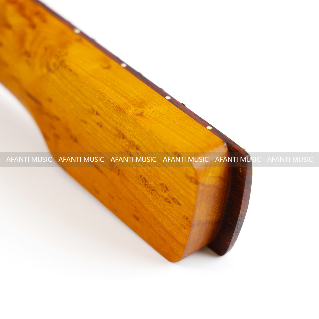 Mástil de guitarra eléctrica Afanti 22 Frets Roasted Birdseye Maple ST