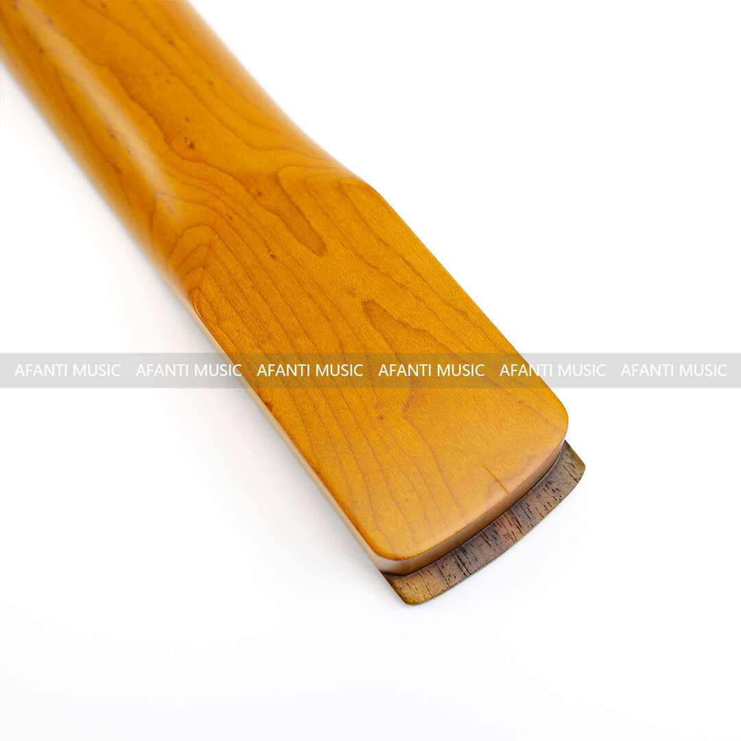 Afanti 22 Frets Top Roasted Birdseye Maple ST Style Mástil de Guitarra Eléctrica