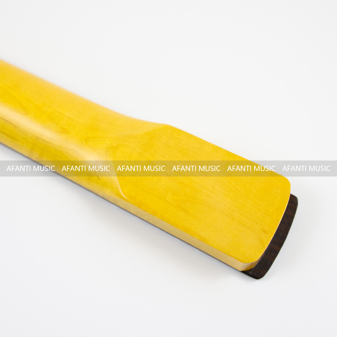 Afanti 22 Trastes Arce Flameado ST Mástil Guitarra Eléctrica