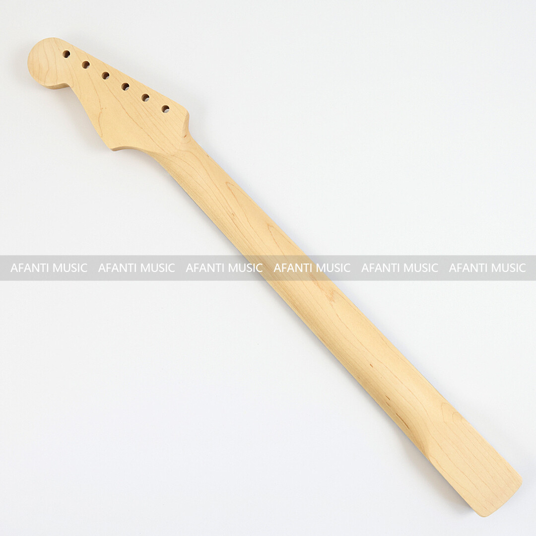 Mástil de guitarra eléctrica Afanti de arce ST de 21 trastes con diapasón de palisandro