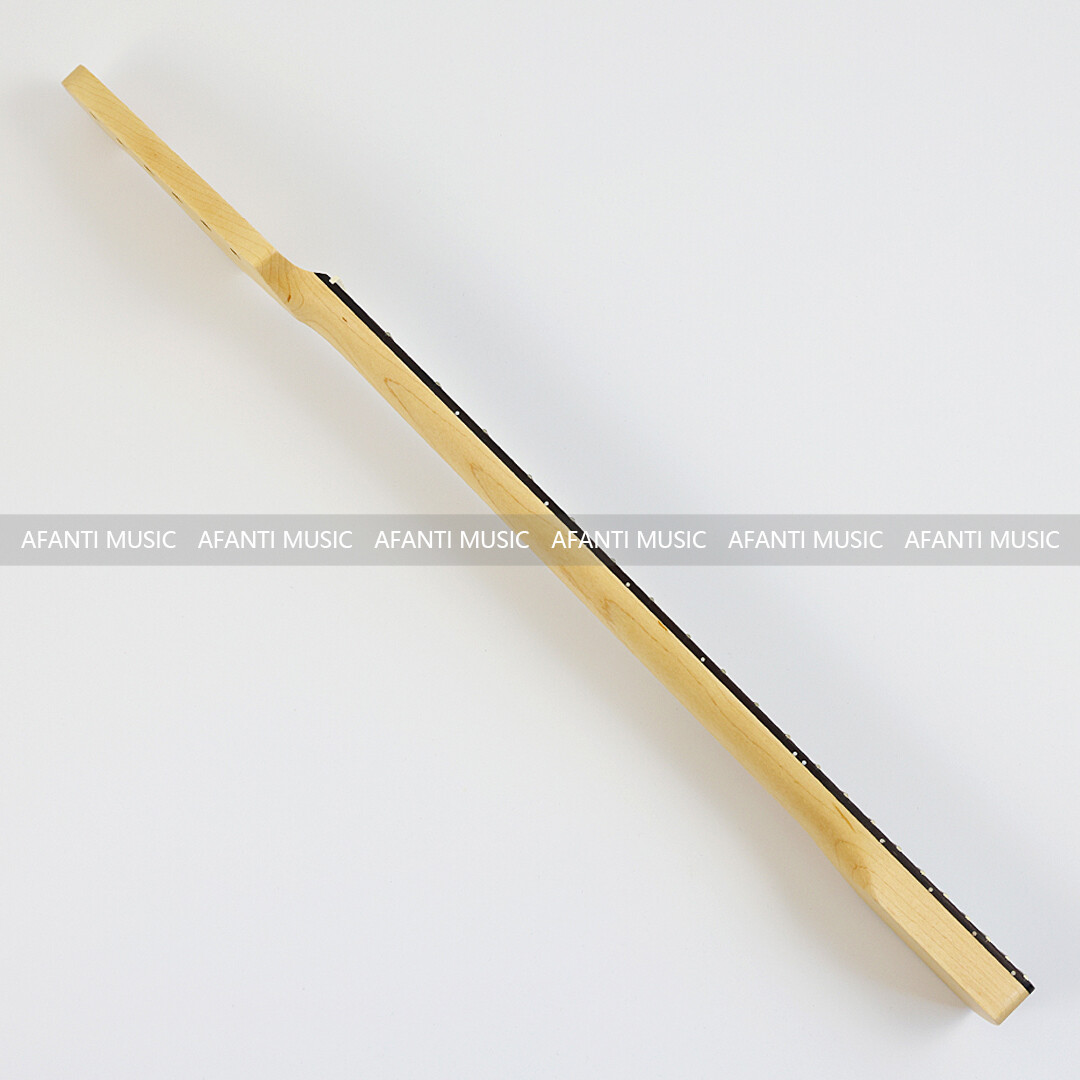 Mástil de guitarra eléctrica Afanti de arce ST de 21 trastes con diapasón de palisandro